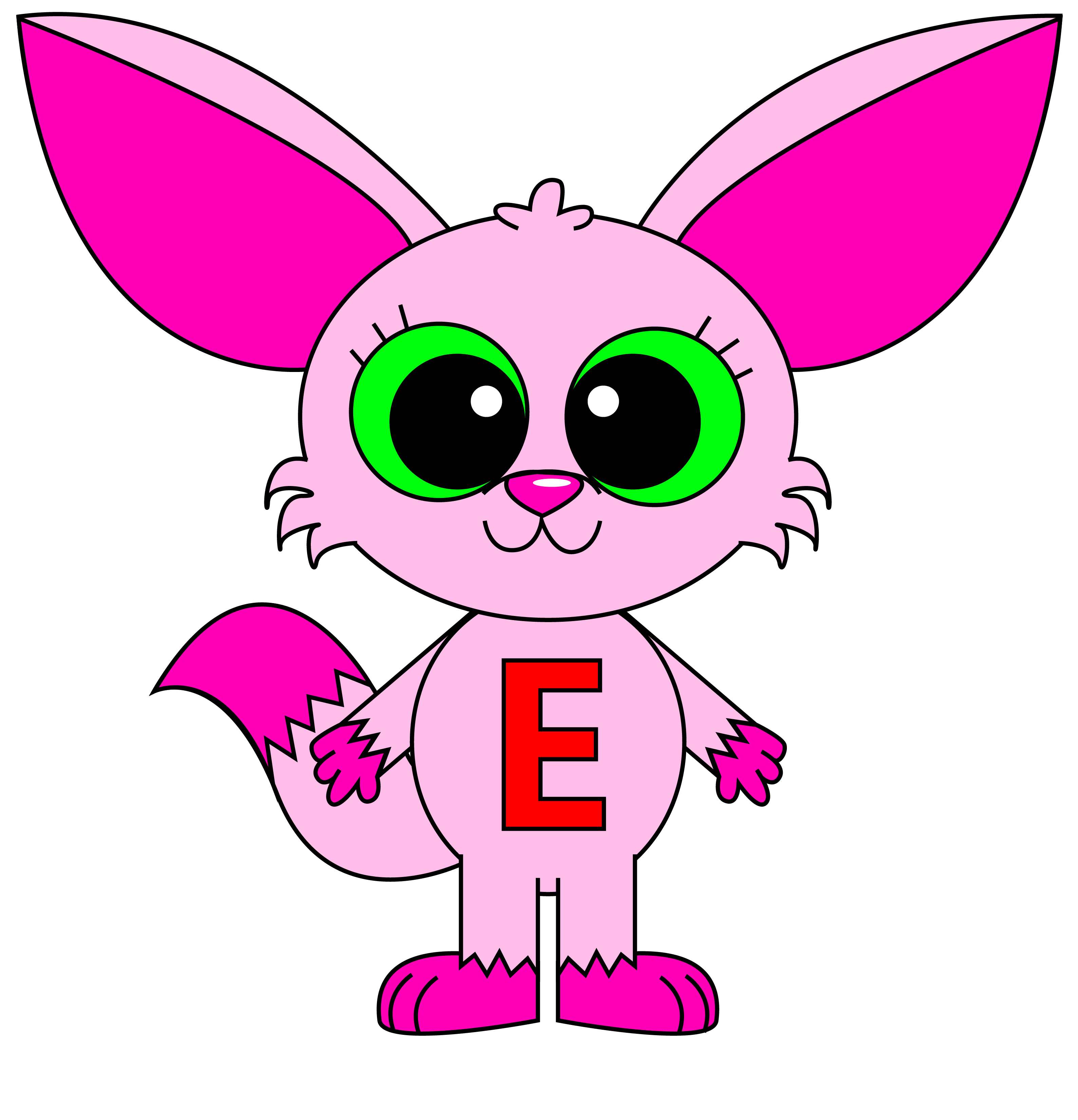 Letter Critter E